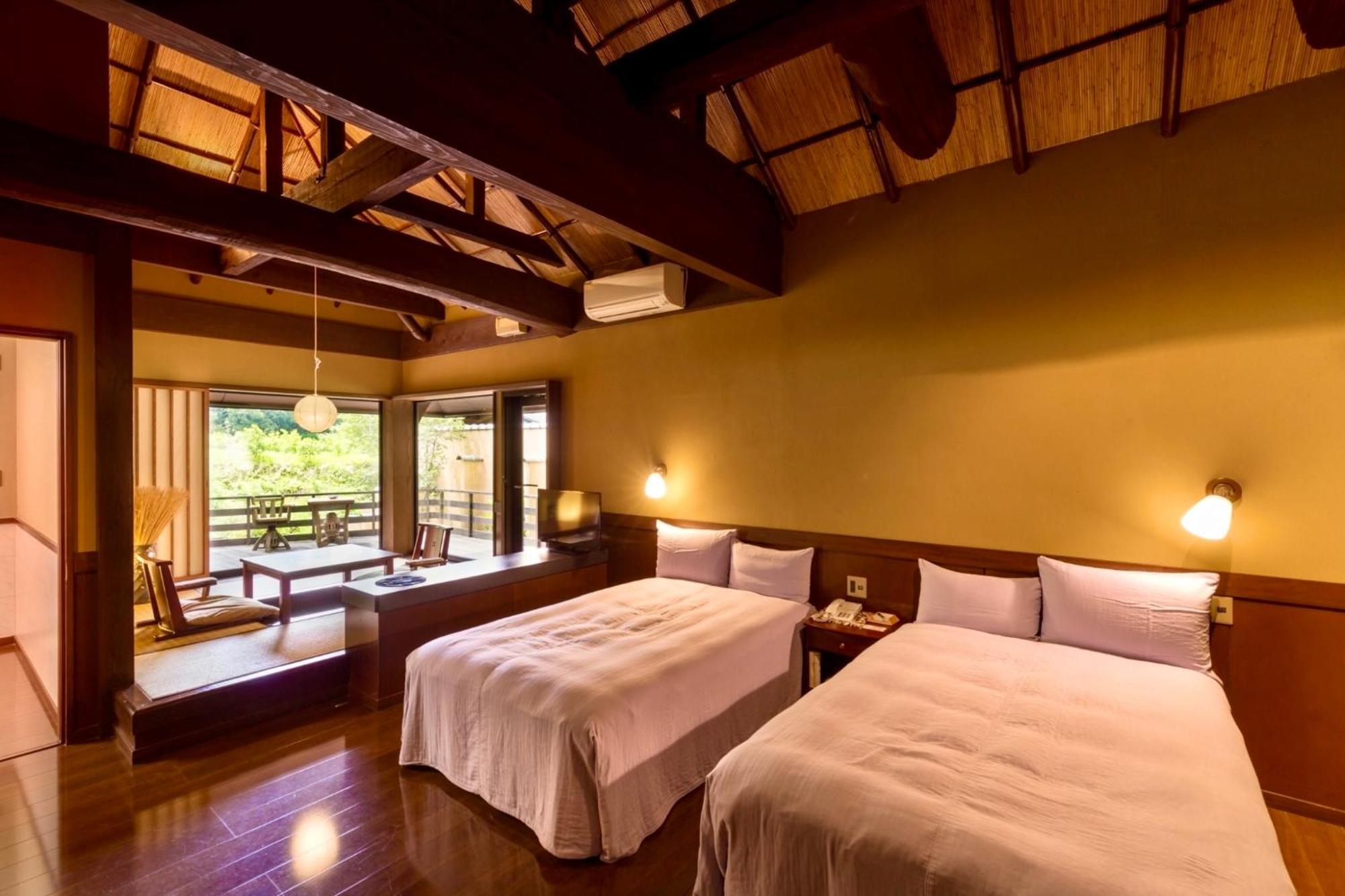 Satonoyu Waraku 13 Years Or Older Hotell Minamioguni Eksteriør bilde