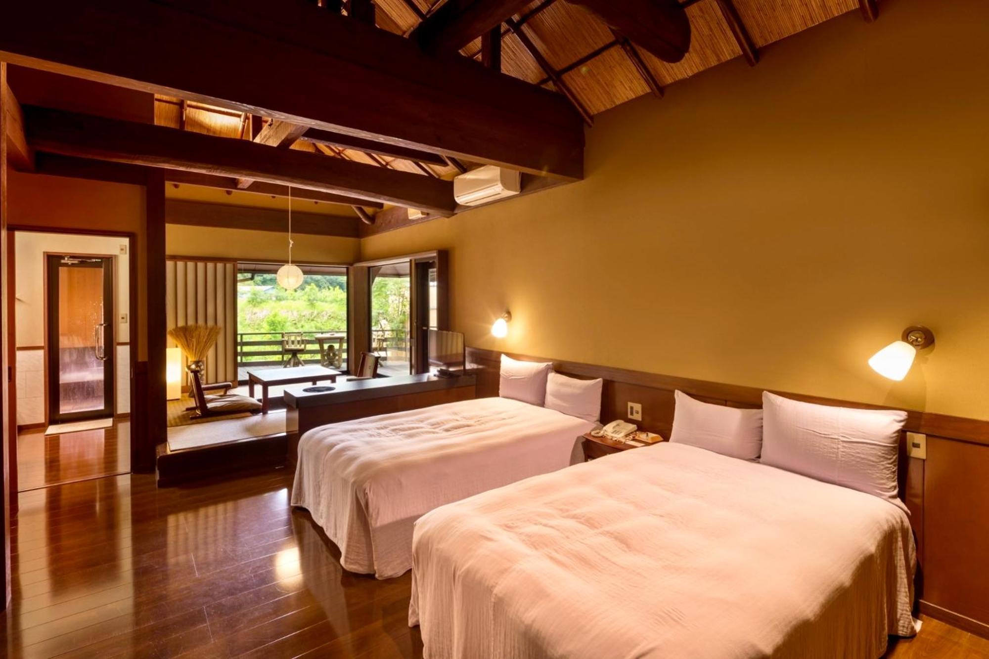 Satonoyu Waraku 13 Years Or Older Hotell Minamioguni Eksteriør bilde