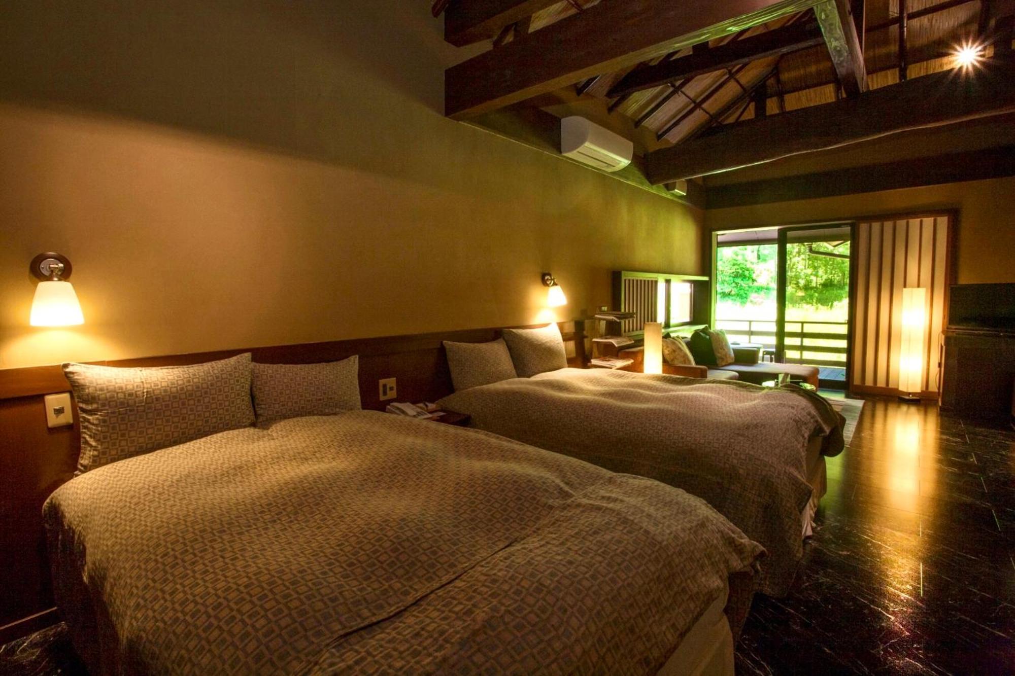 Satonoyu Waraku 13 Years Or Older Hotell Minamioguni Eksteriør bilde