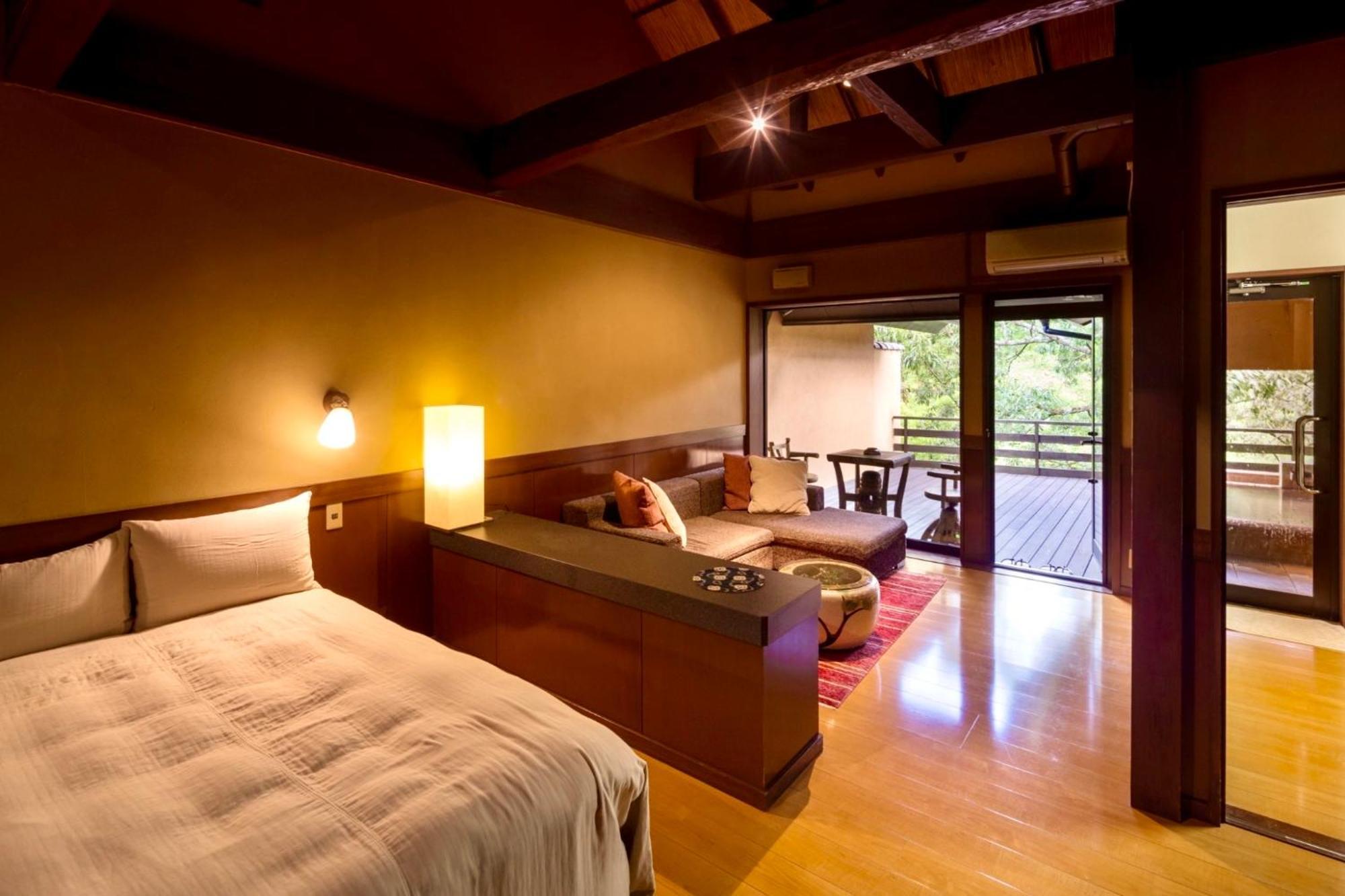 Satonoyu Waraku 13 Years Or Older Hotell Minamioguni Eksteriør bilde