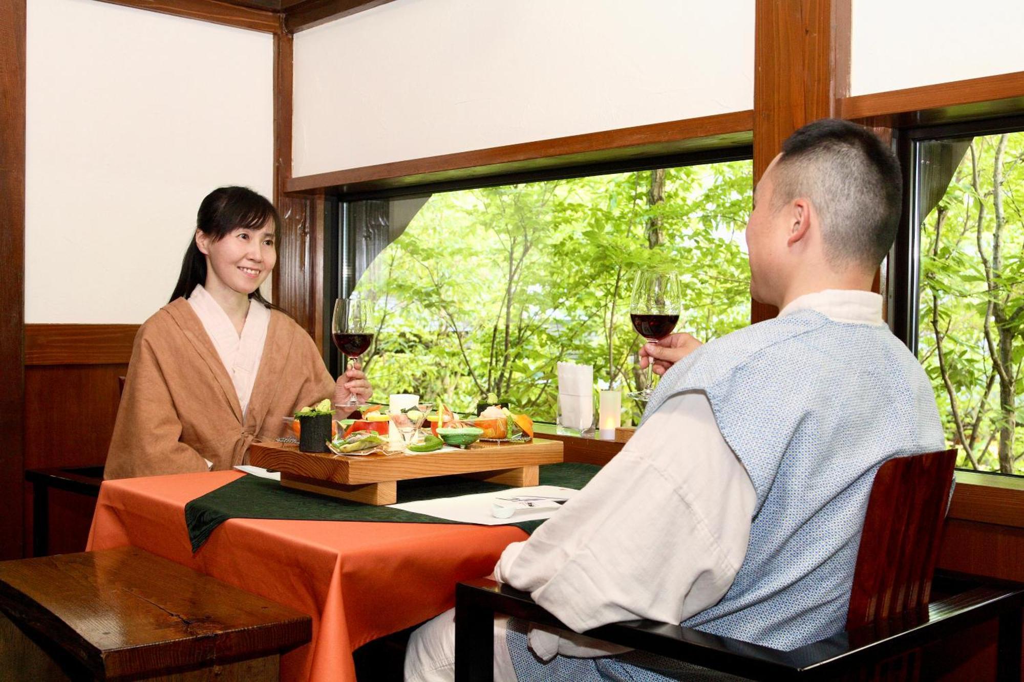 Satonoyu Waraku 13 Years Or Older Hotell Minamioguni Eksteriør bilde