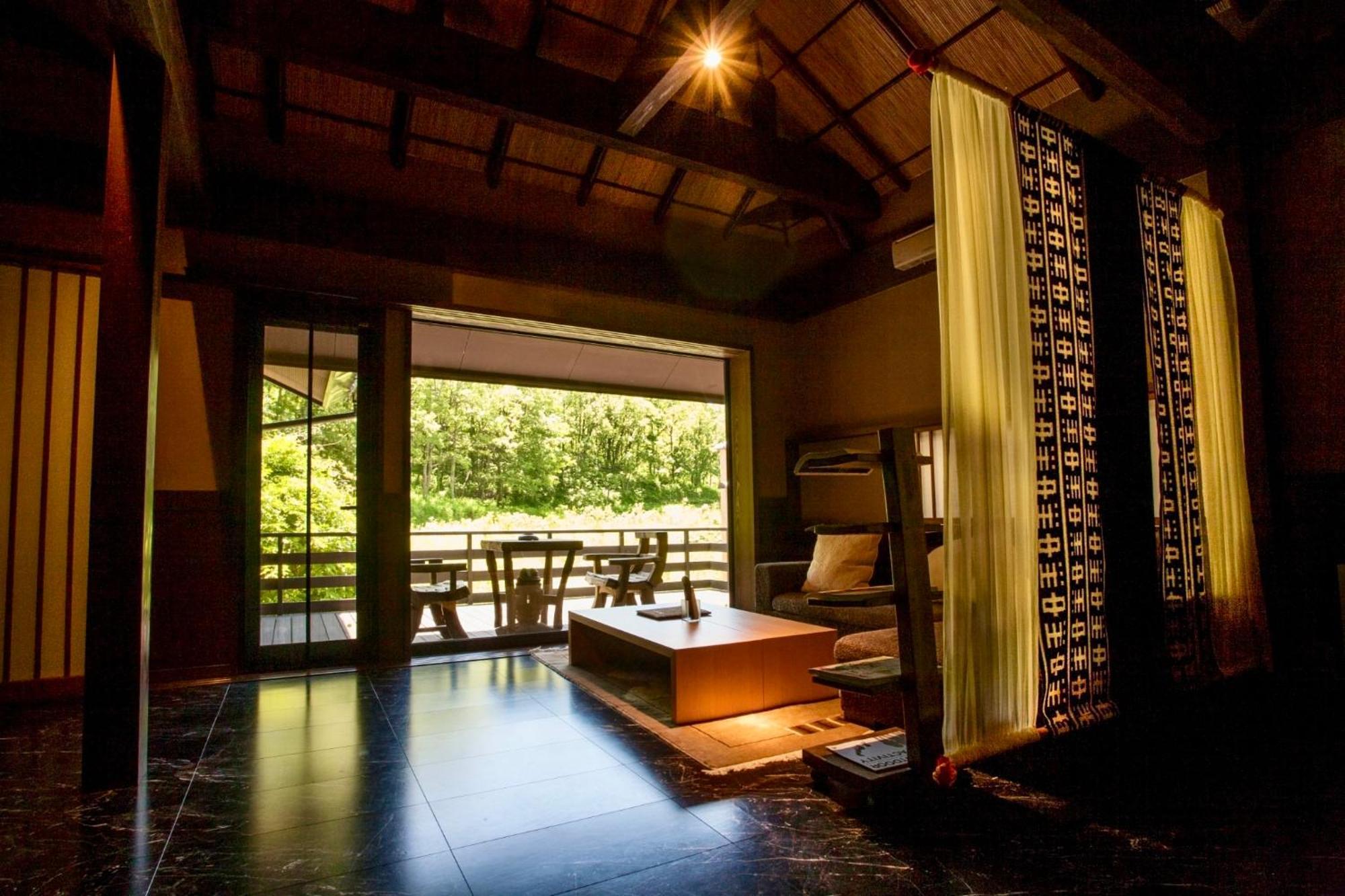 Satonoyu Waraku 13 Years Or Older Hotell Minamioguni Eksteriør bilde