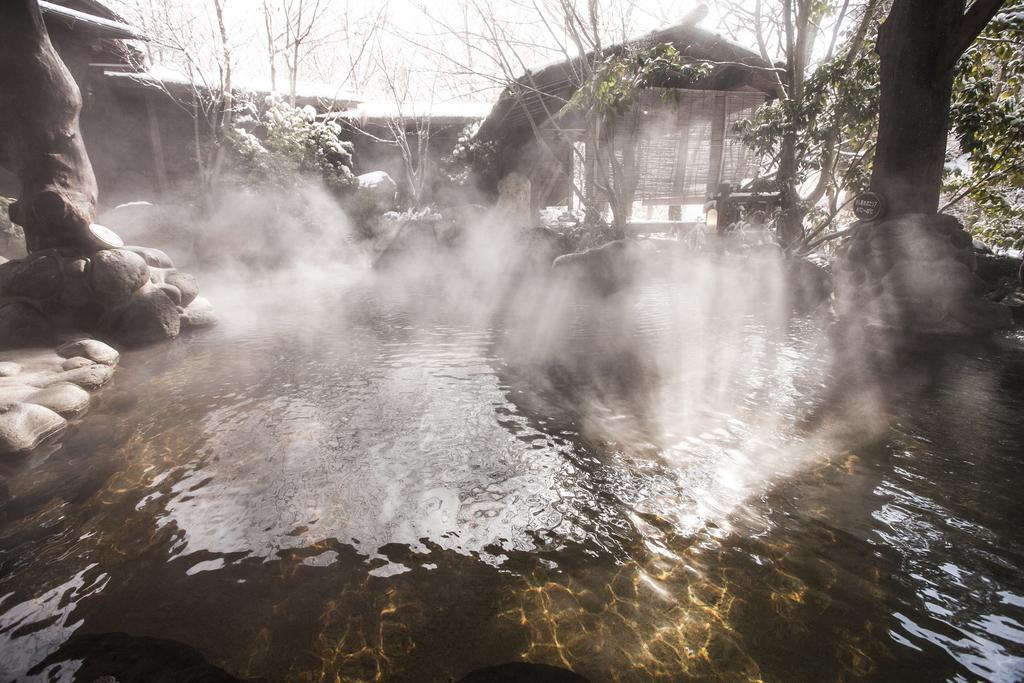 Satonoyu Waraku 13 Years Or Older Hotell Minamioguni Eksteriør bilde